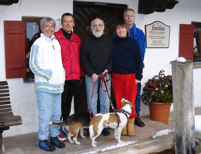Weihnachtsurlaub 2007/08 mit Verwandten